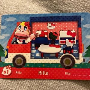animal crossing amiibo card